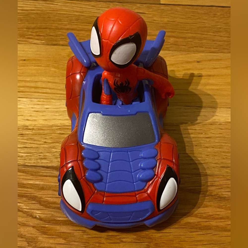 Spidey Red and Blue Toy Car
